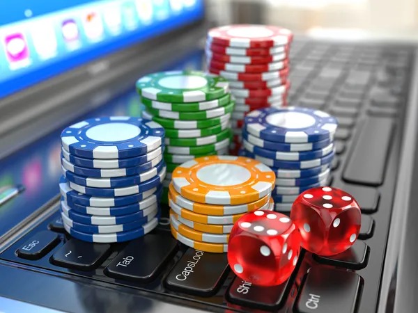 Mobile phone screen showing Dream Gaming slot game interface with Sweet Bonanza symbols